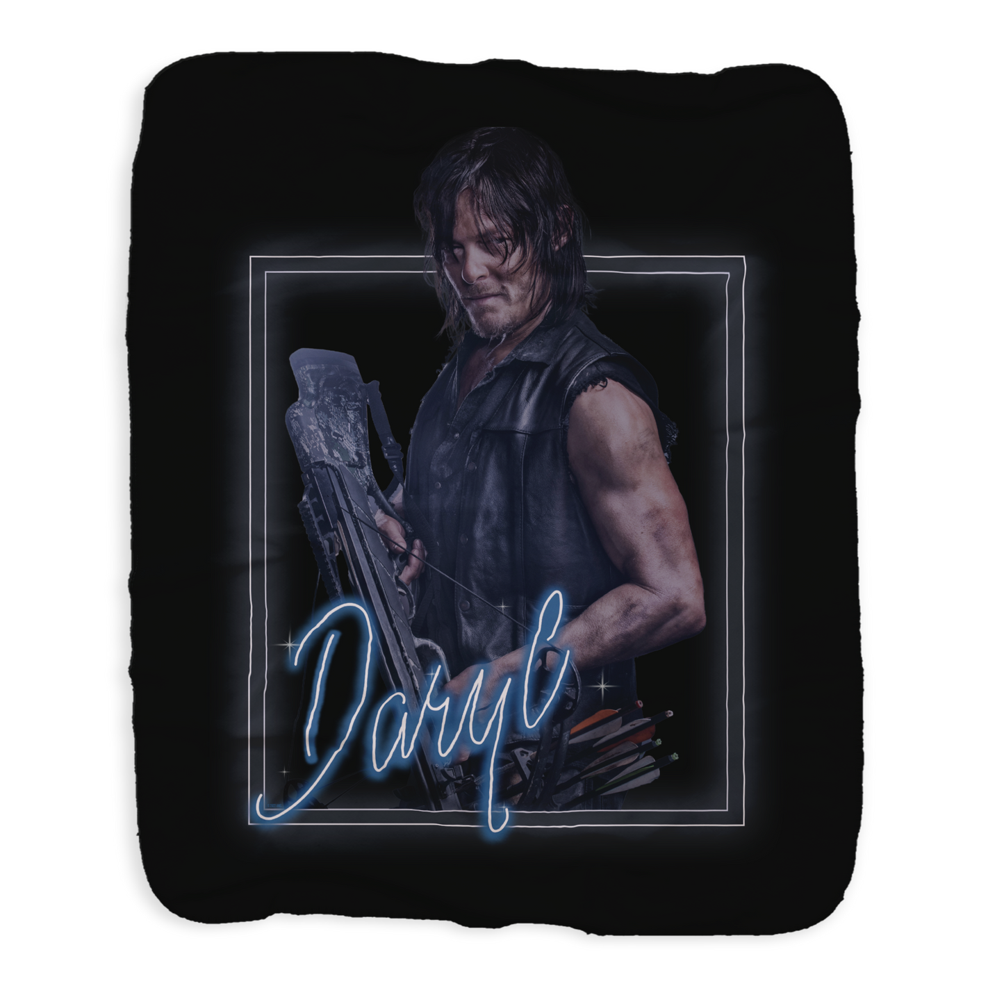 The Walking Dead Heartthrob Daryl Sherpa Blanket