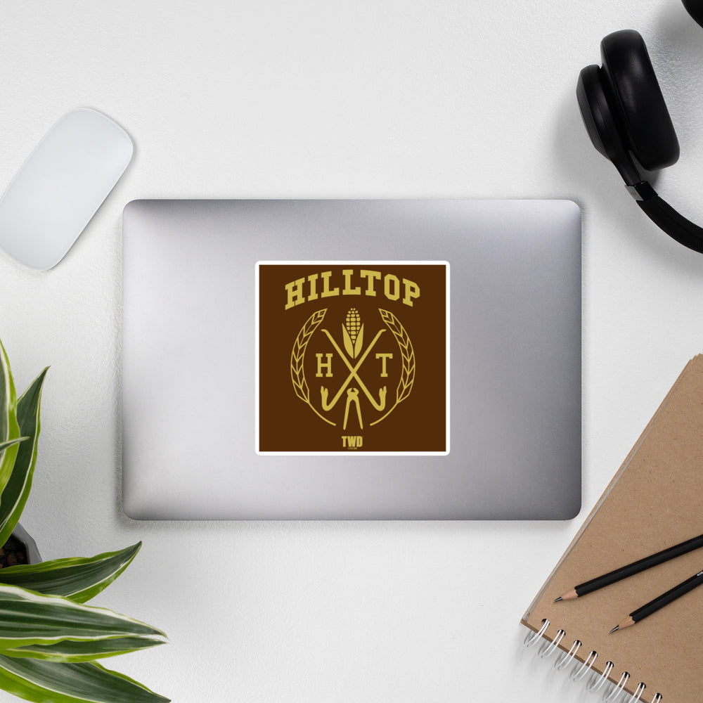 The Walking Dead Hilltop Collegiate Die Cut Sticker