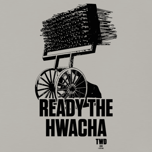 The Walking Dead Ready the Hwacha Adult Short Sleeve T-Shirt