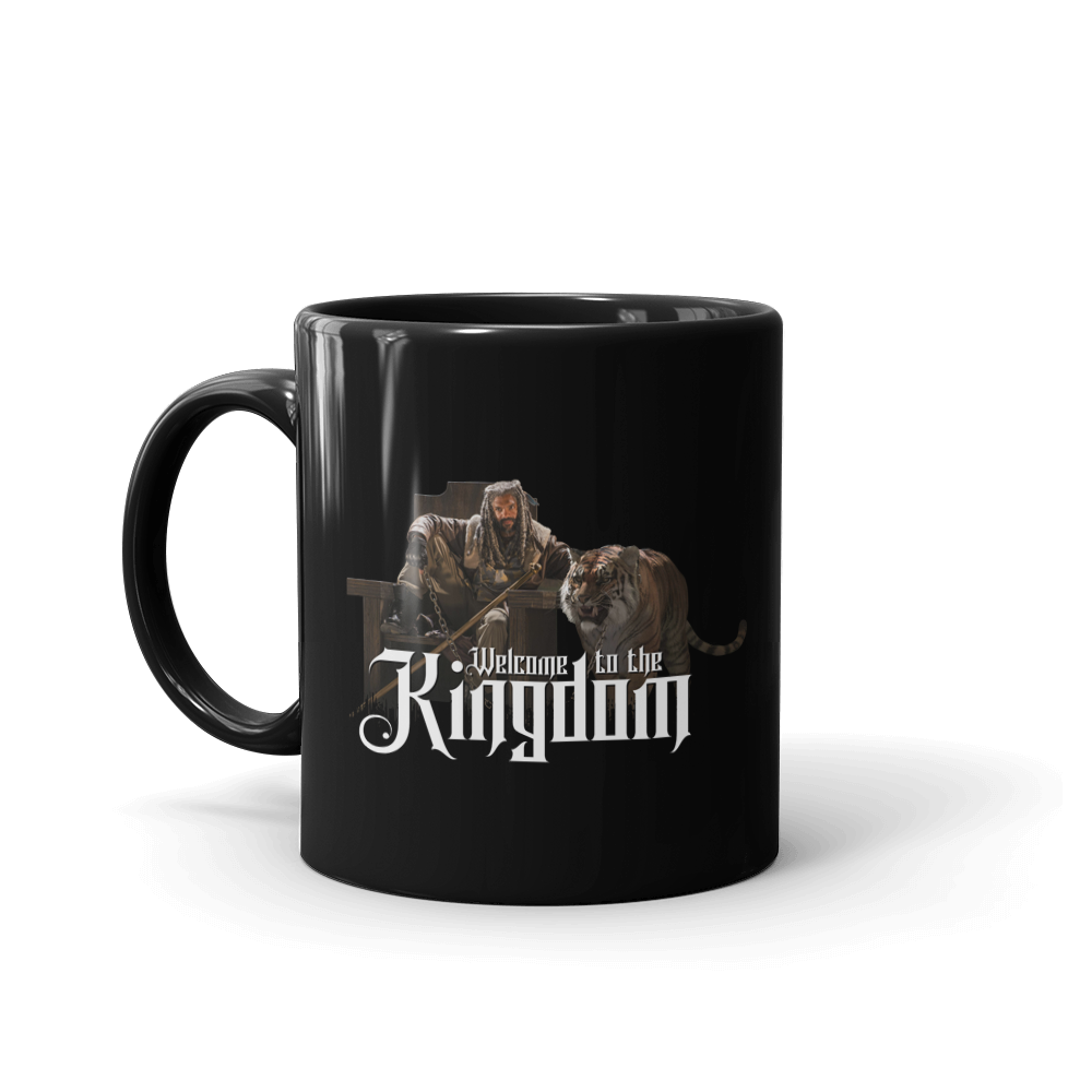 The Walking Dead Welcome to the Kingdom Black Mug