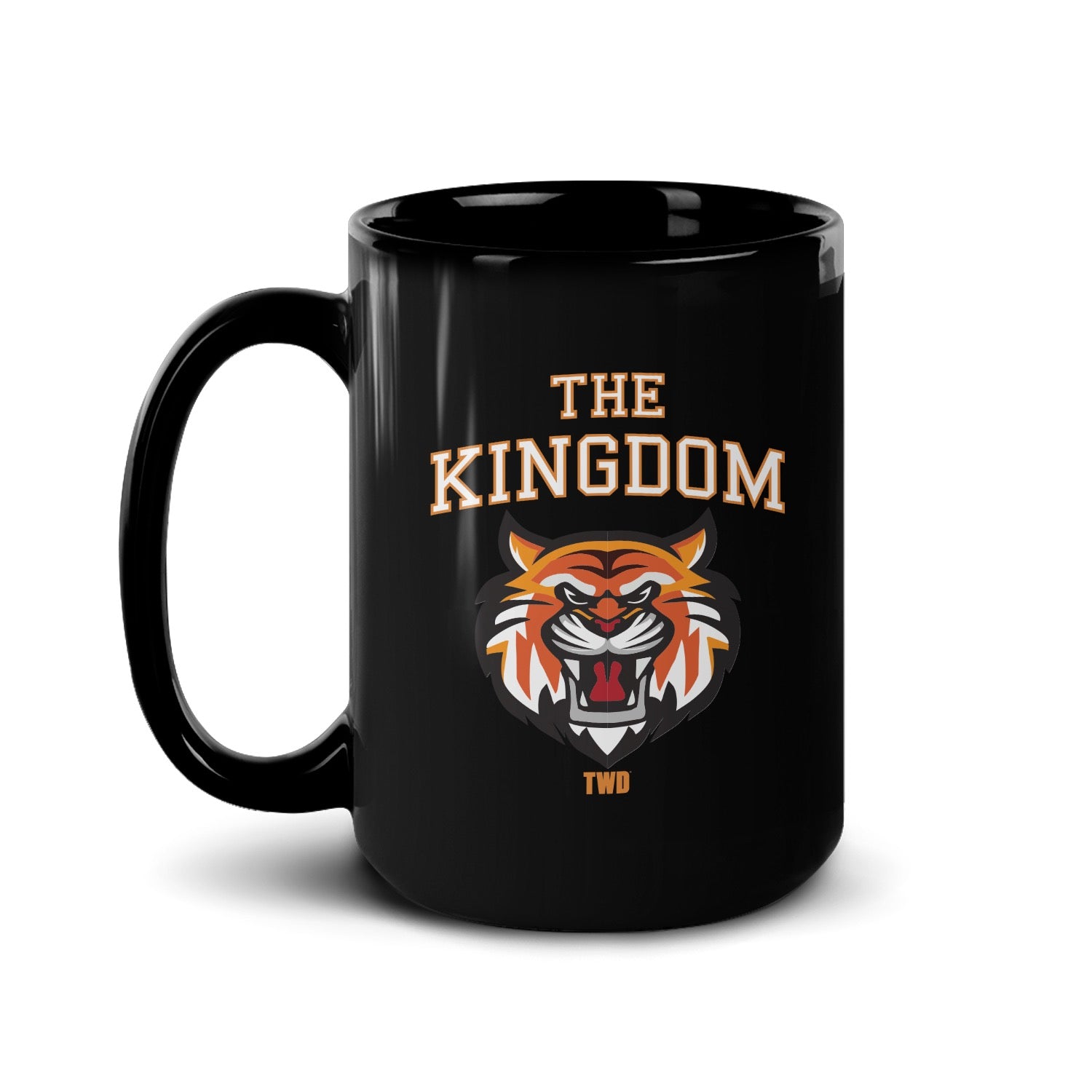 The Walking Dead Kingdom Collegiate Black Mug