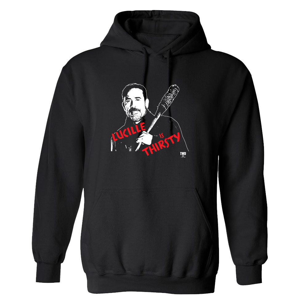 The Walking Dead Lucille Is Thirsty Fleece Hooded Sweatshirt