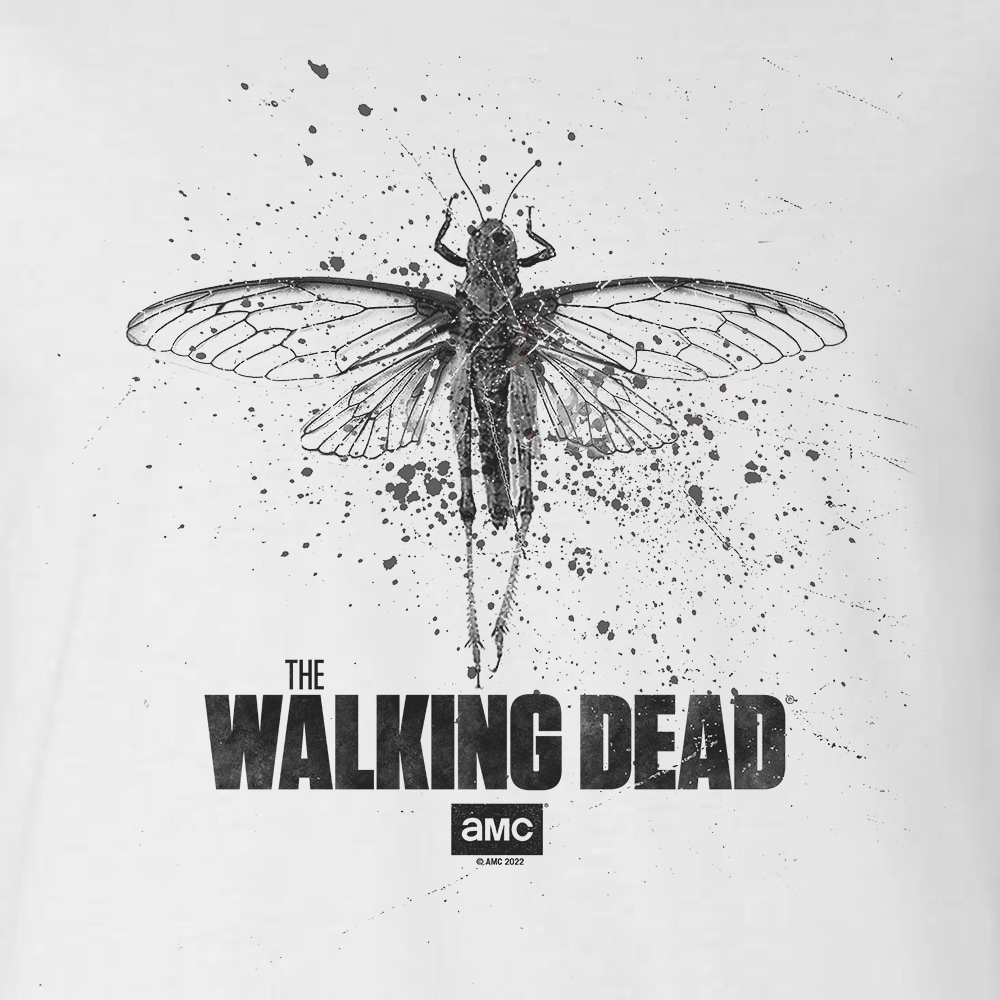 The Walking Dead Locust Adult V-Neck T-Shirt