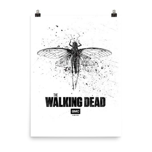 The Walking Dead Locust Premium Satin Poster