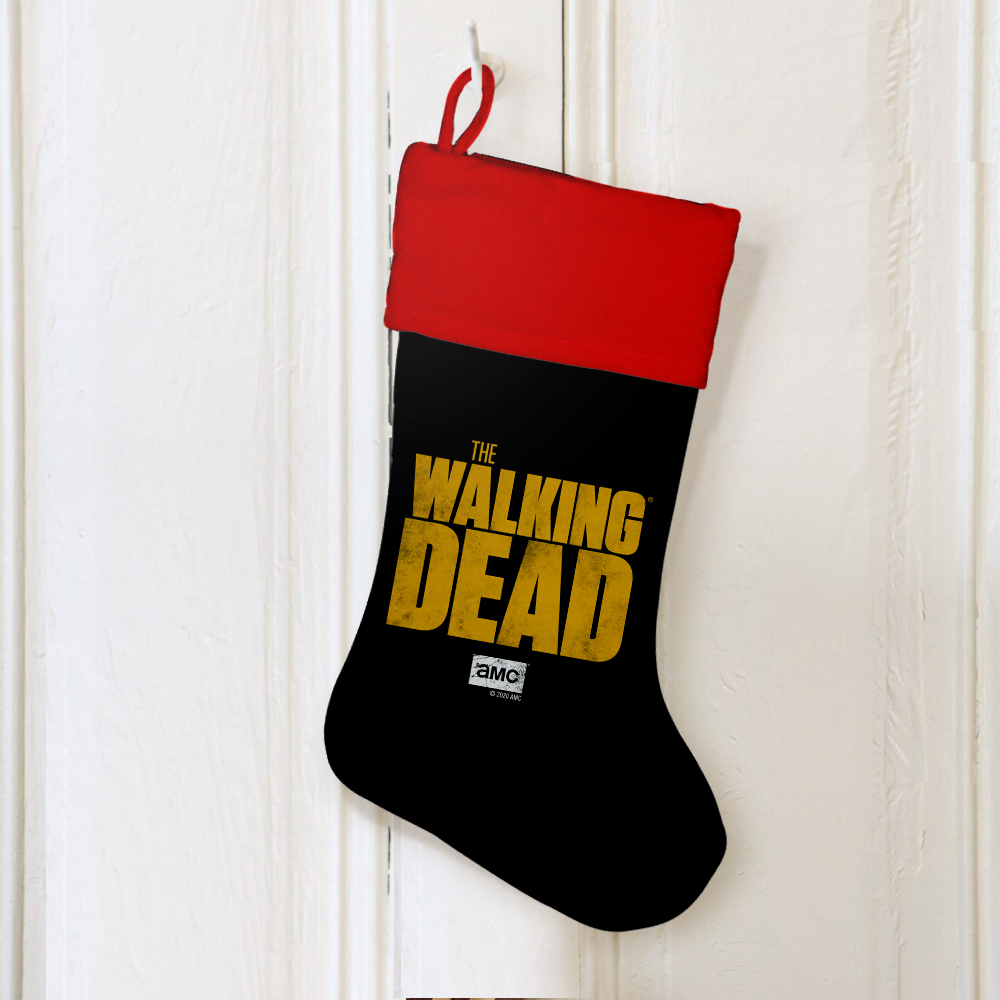 The Walking Dead Logo Stocking