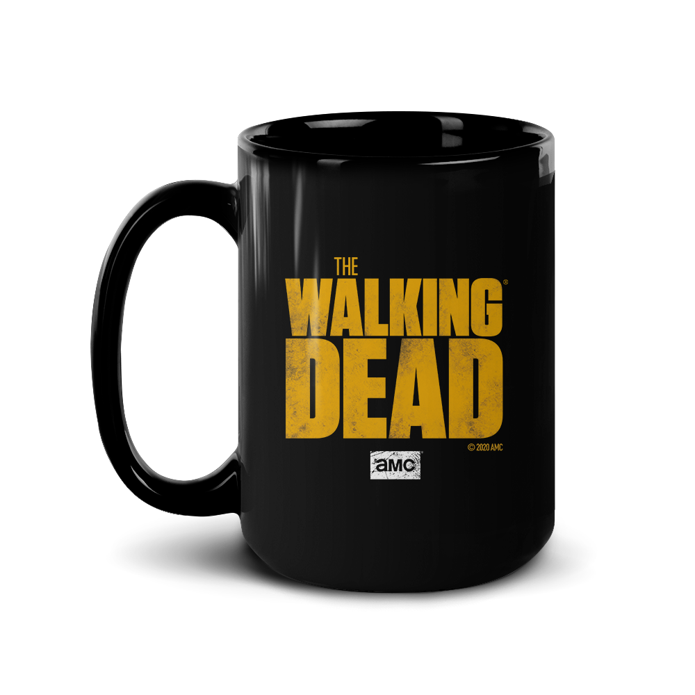 The Walking Dead Logo Black Mug