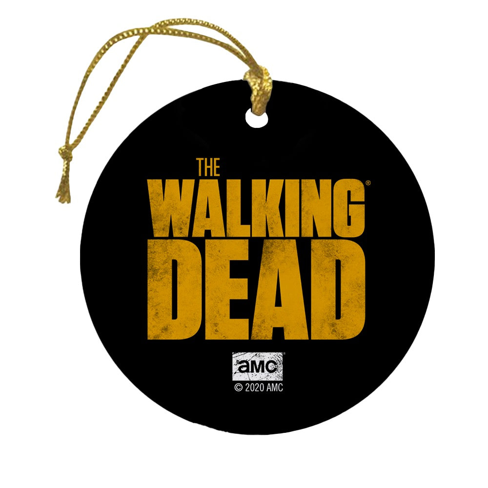 The Walking Dead Logo Double-Sided Ornament
