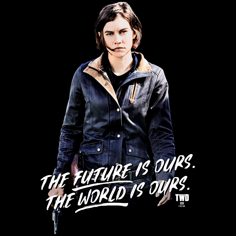 The Walking Dead Maggie The World Is Ours Fleece Crewneck Sweatshirt