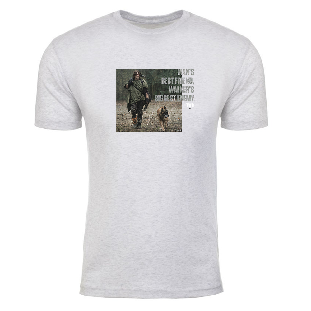 The Walking Dead Man's Best Friend Men's Tri-Blend T-Shirt