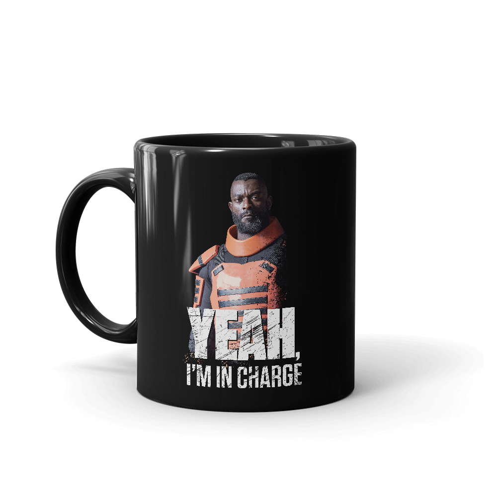 The Walking Dead Mercer In Charge Quote Black Mug