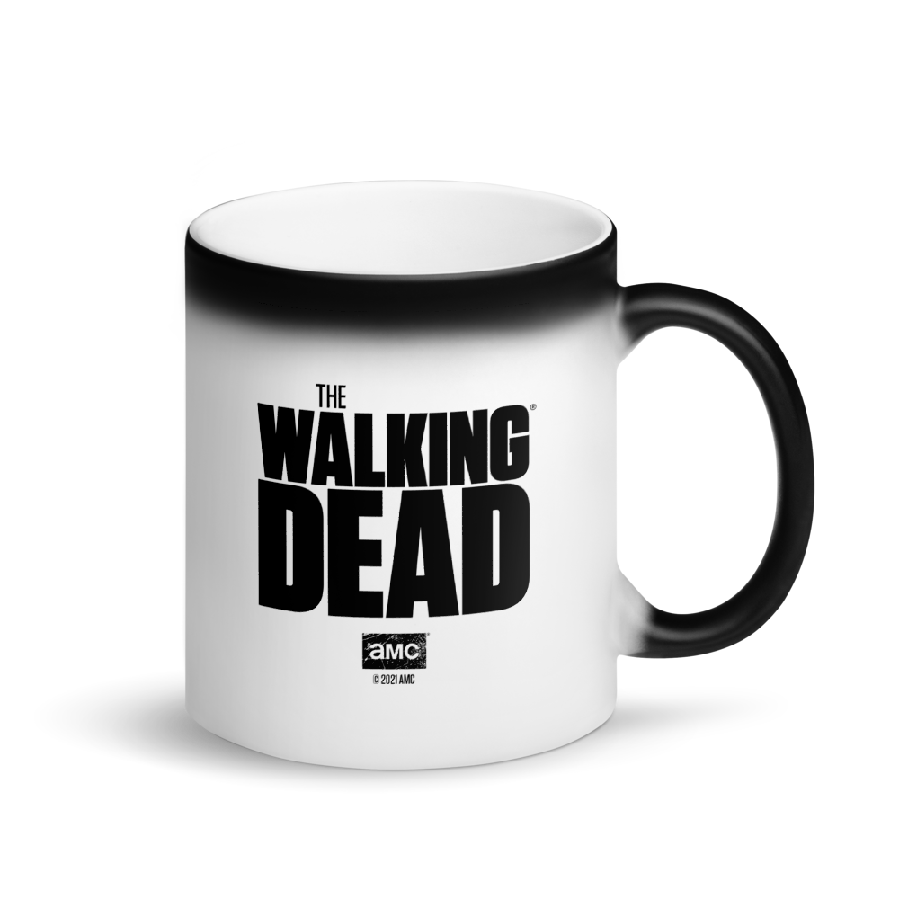 The Walking Dead Not Alone Black Color Changing Mug