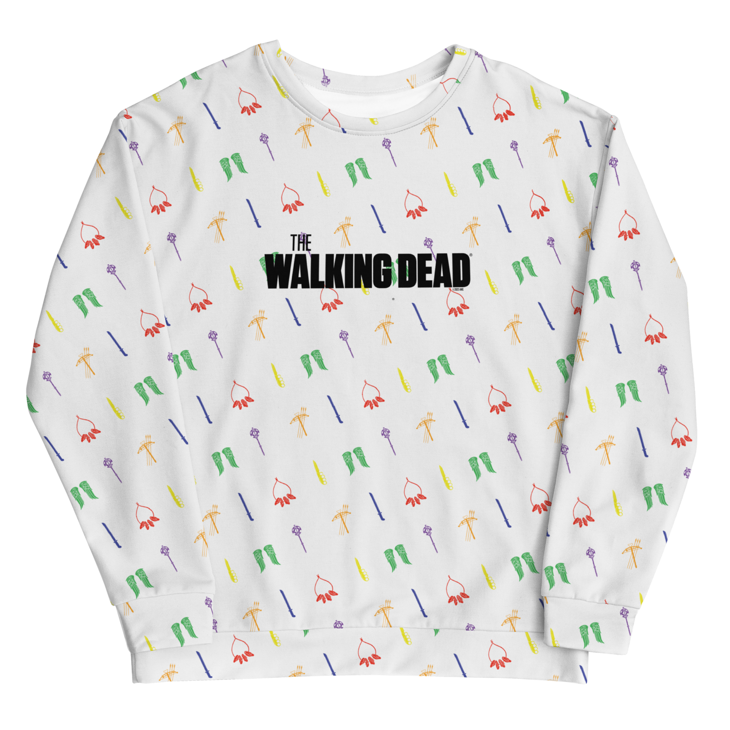 The Walking Dead Pride Icons Unisex Crew Neck Sweatshirt