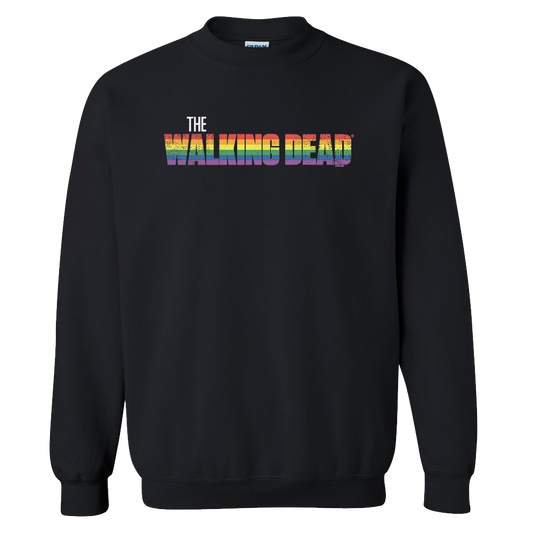 The Walking Dead Pride Logo Fleece Crewneck Sweatshirt