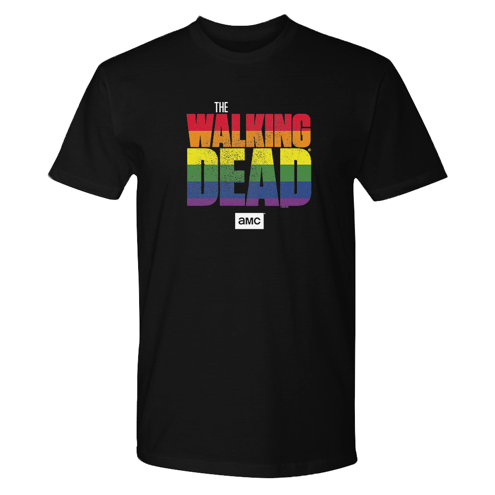 The Walking Dead Pride Logo Adult Short Sleeve T-Shirt