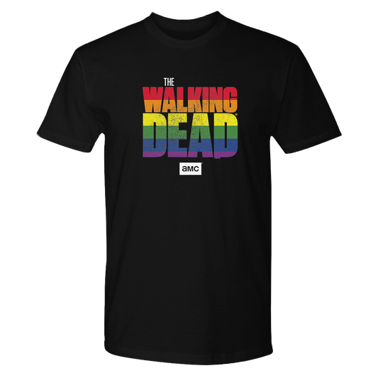 The Walking Dead Pride Logo Adult Short Sleeve T-Shirt