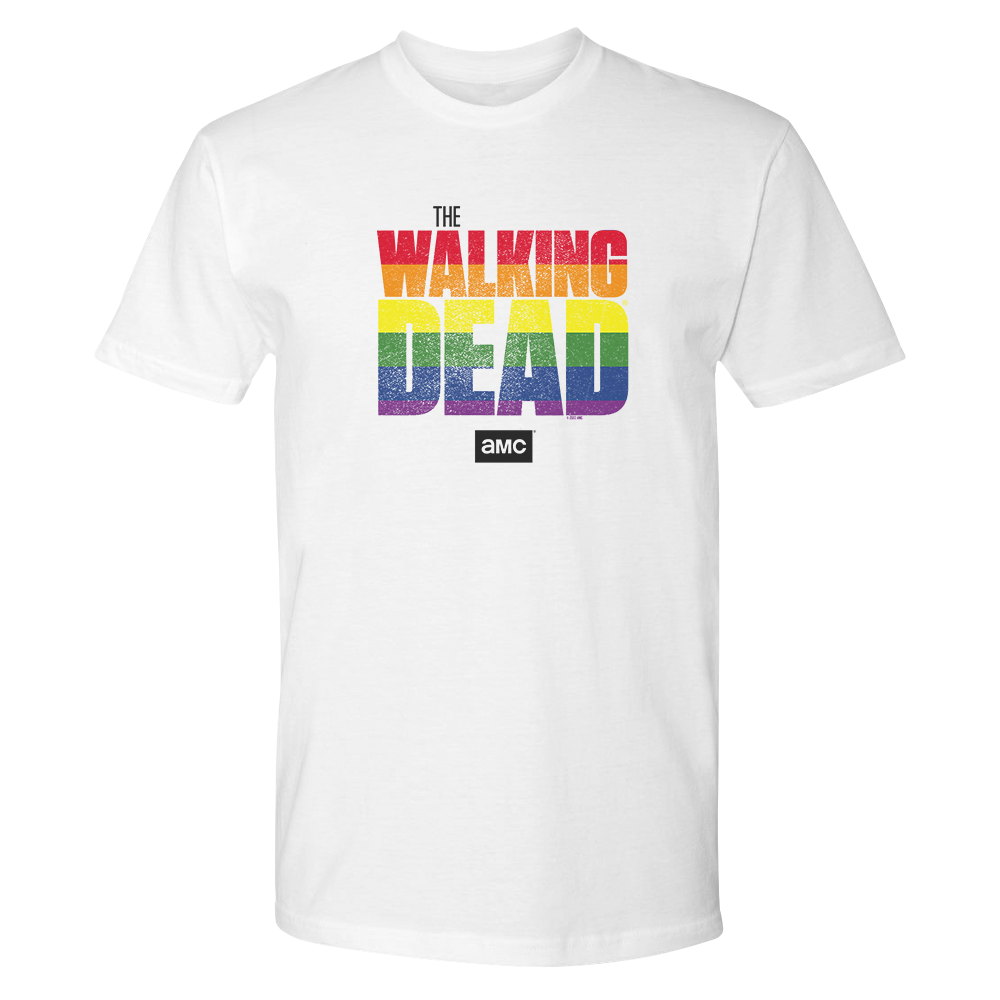 The Walking Dead Pride Logo Adult Short Sleeve T-Shirt