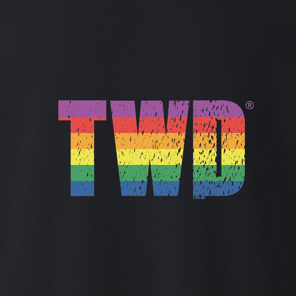 The Walking Dead Pride Icons Stack Fleece Crewneck Sweatshirt