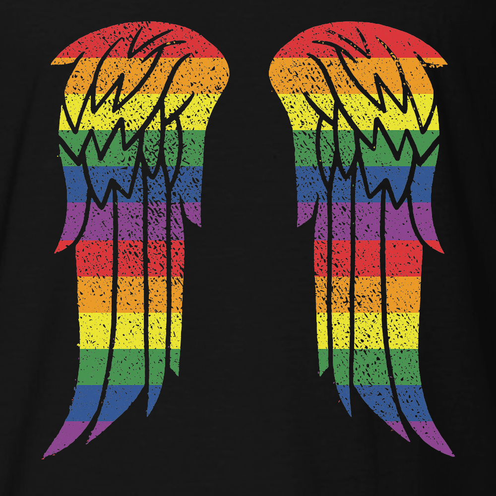 The Walking Dead Pride Wings Fleece Crewneck Sweatshirt
