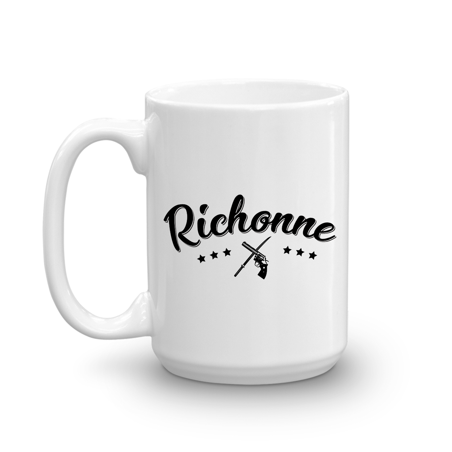 The Walking Dead Richonne White Mug