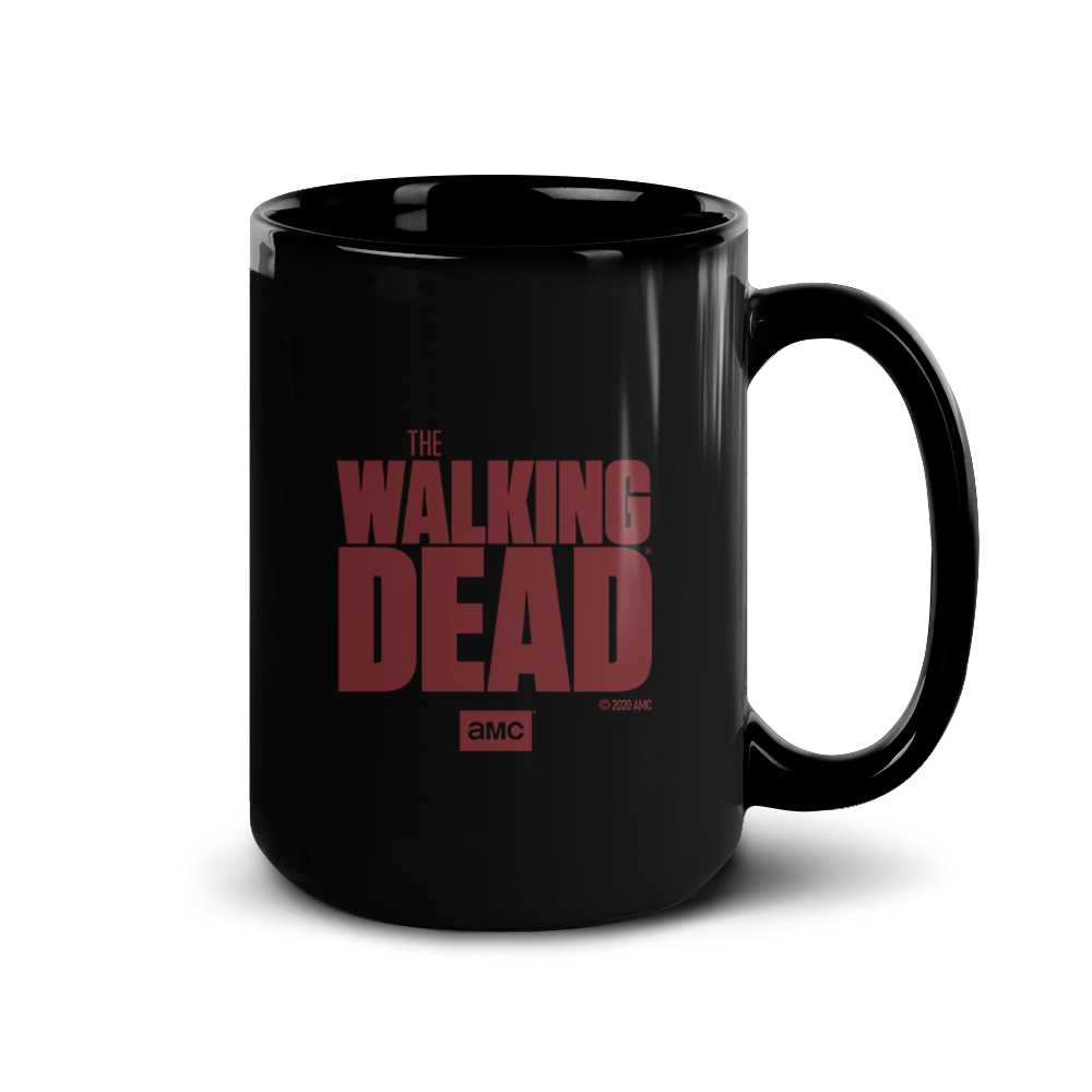 The Walking Dead Season 10 Knife Man Black Mug