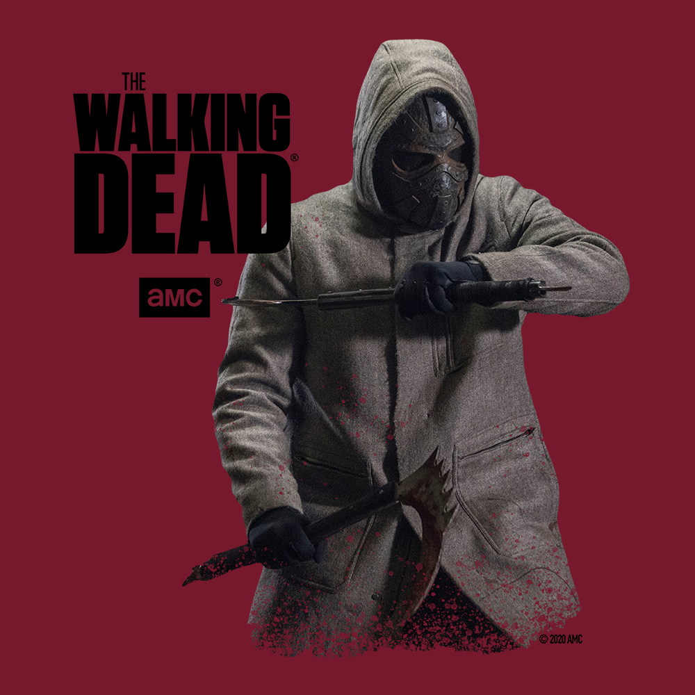 The Walking Dead Season 10 Knife Man Adult Short Sleeve T-Shirt