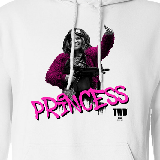The Walking Dead Season 10 Princess Fleece Hooded Sweatshirt