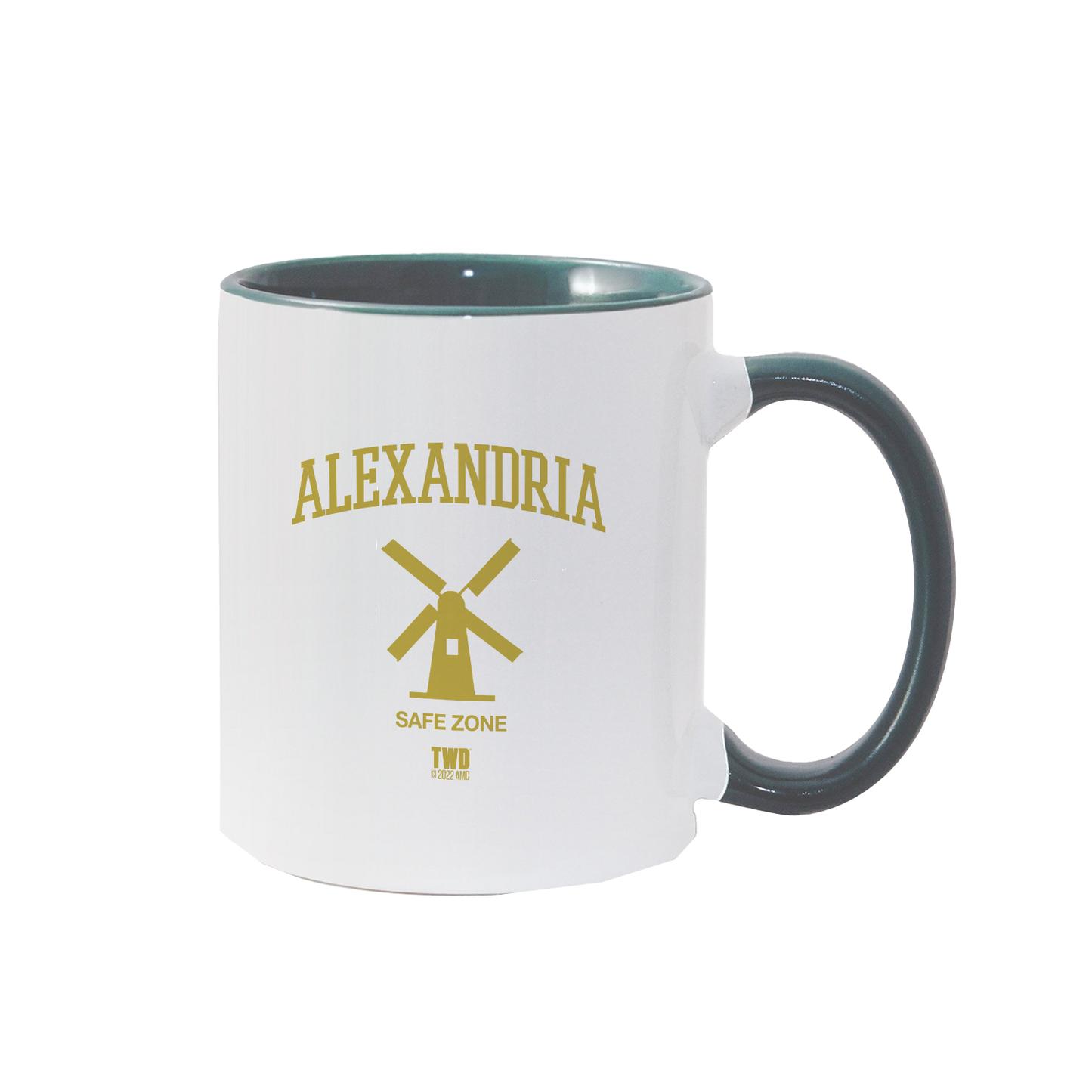 The Walking Dead Alexandria Collegiate Two-Tone Mug