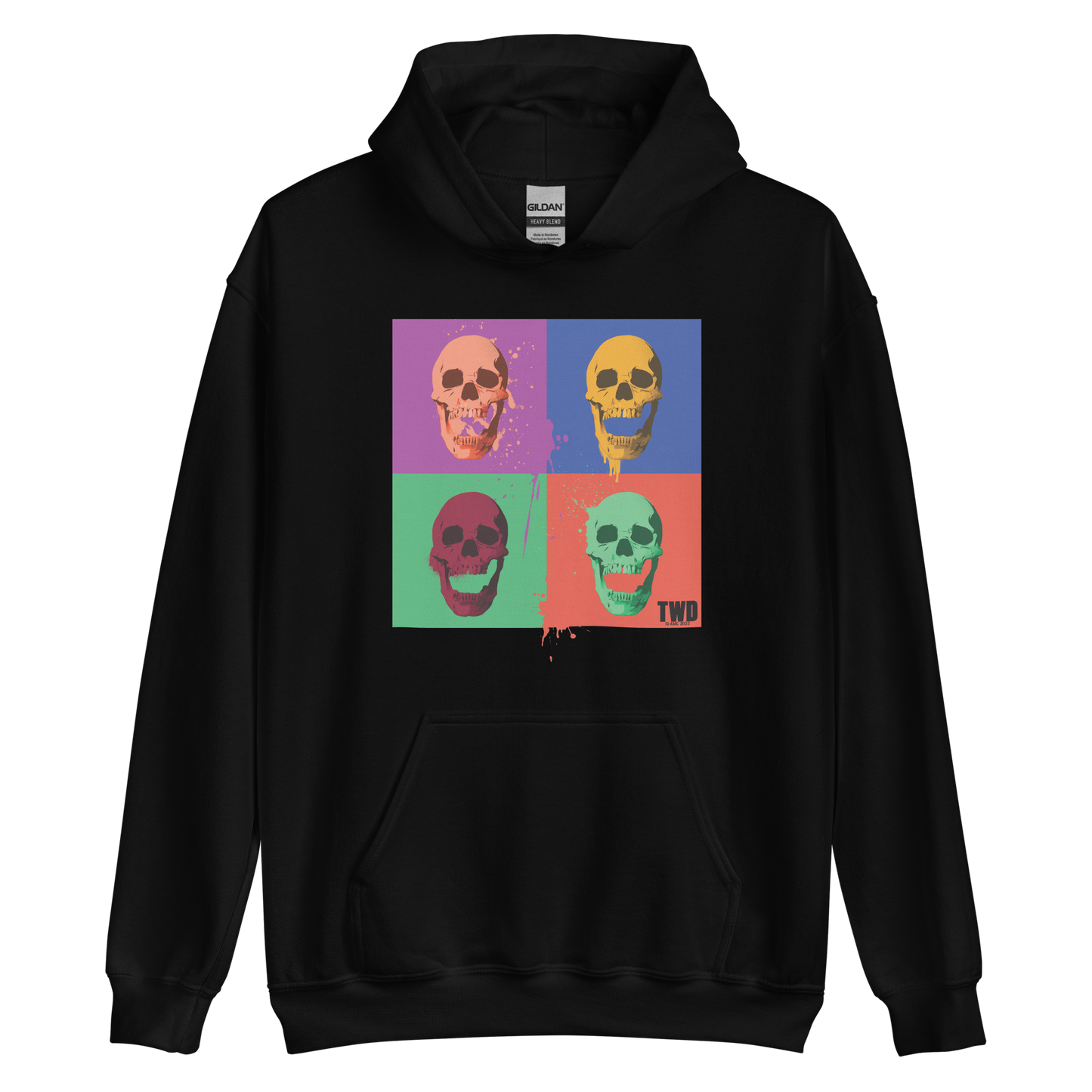 The Walking Dead Skull Pop Hooded Sweatshirt