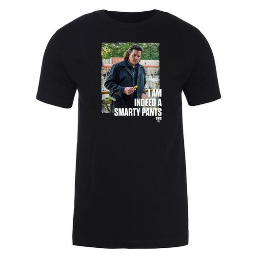 The Walking Dead Eugene Smarty Pants Adult Short Sleeve T-Shirt