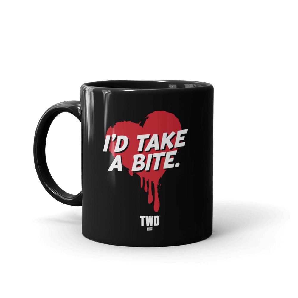 The Walking Dead I'd Take A Bite Black Mug