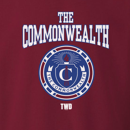 The Walking Dead Commonwealth Collegiate Fleece Crewneck Sweatshirt