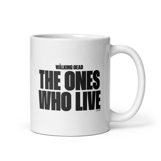 The Walking Dead: The Ones Who Live Heart Mug