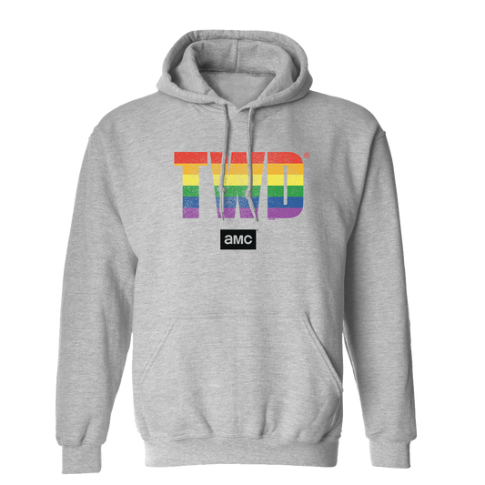 The Walking Dead TWD Pride Logo Fleece Hooded Sweatshirt