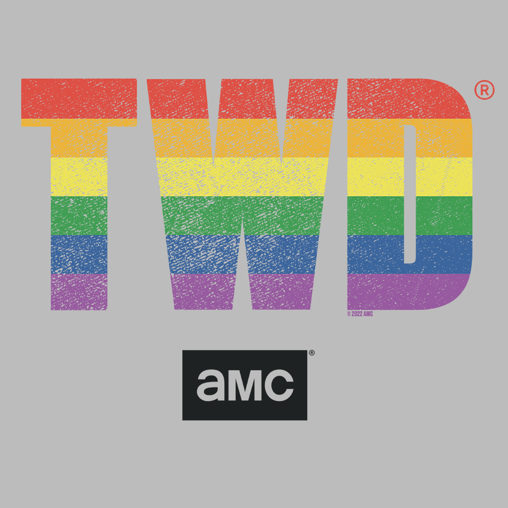 The Walking Dead TWD Pride Logo Fleece Hooded Sweatshirt