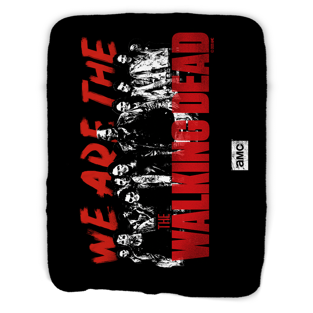 The Walking Dead We Are The Walking Dead Sherpa Blanket