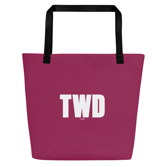 The Walking Dead Wolves Not Far Premium Tote Bag