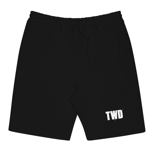 The Walking Dead Wolves Not Far Men's Fleece Shorts