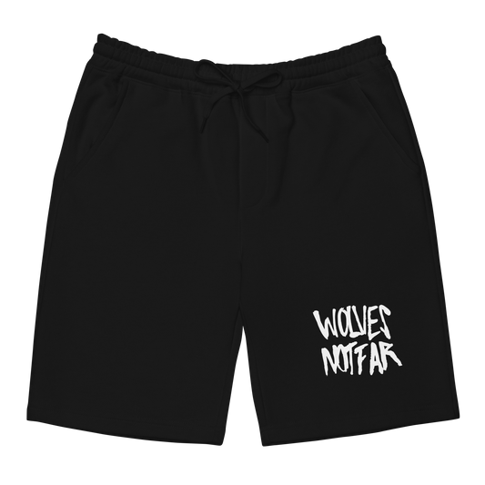 The Walking Dead Wolves Not Far Men's Fleece Shorts