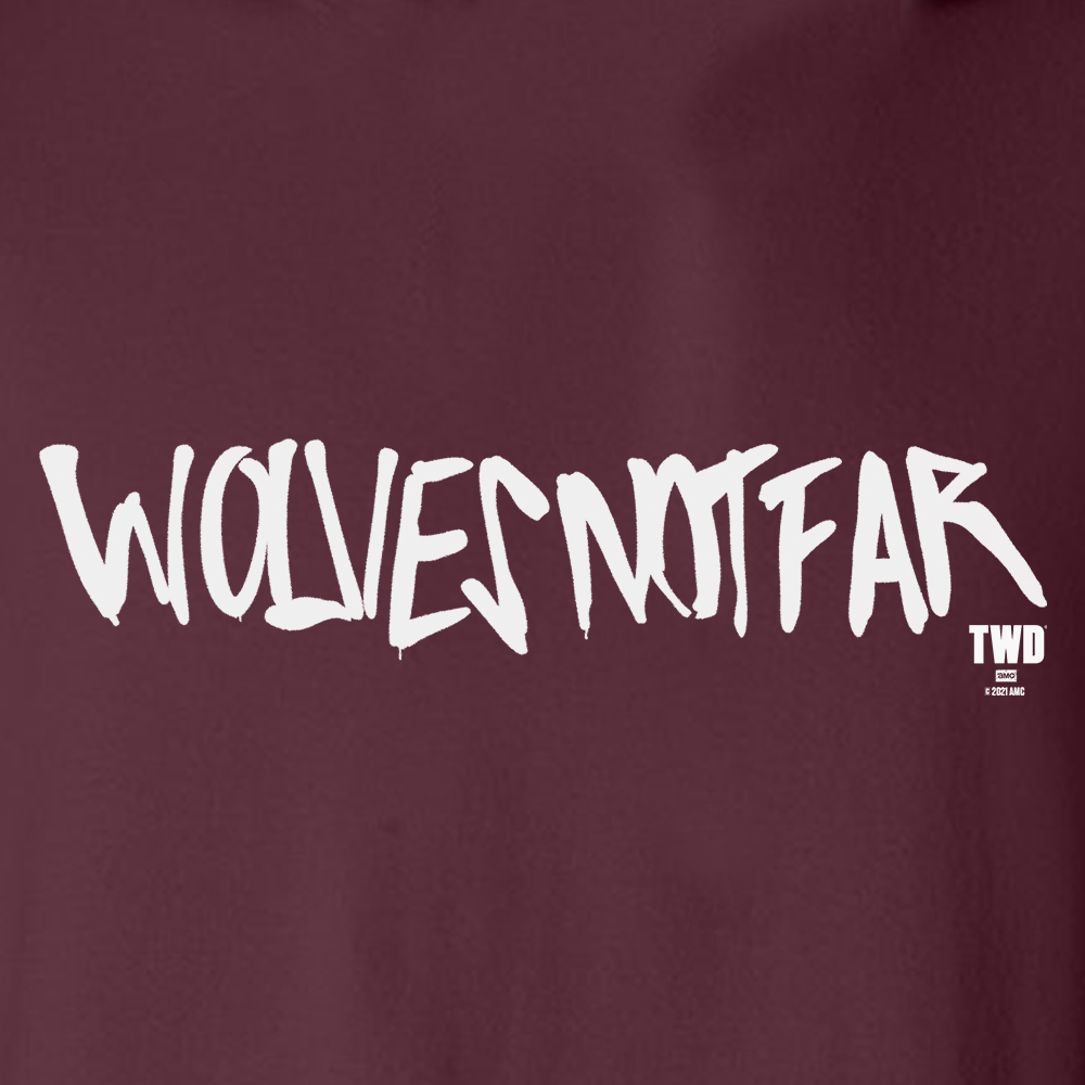 The Walking Dead Wolves Not Far Fleece Hooded Sweatshirt