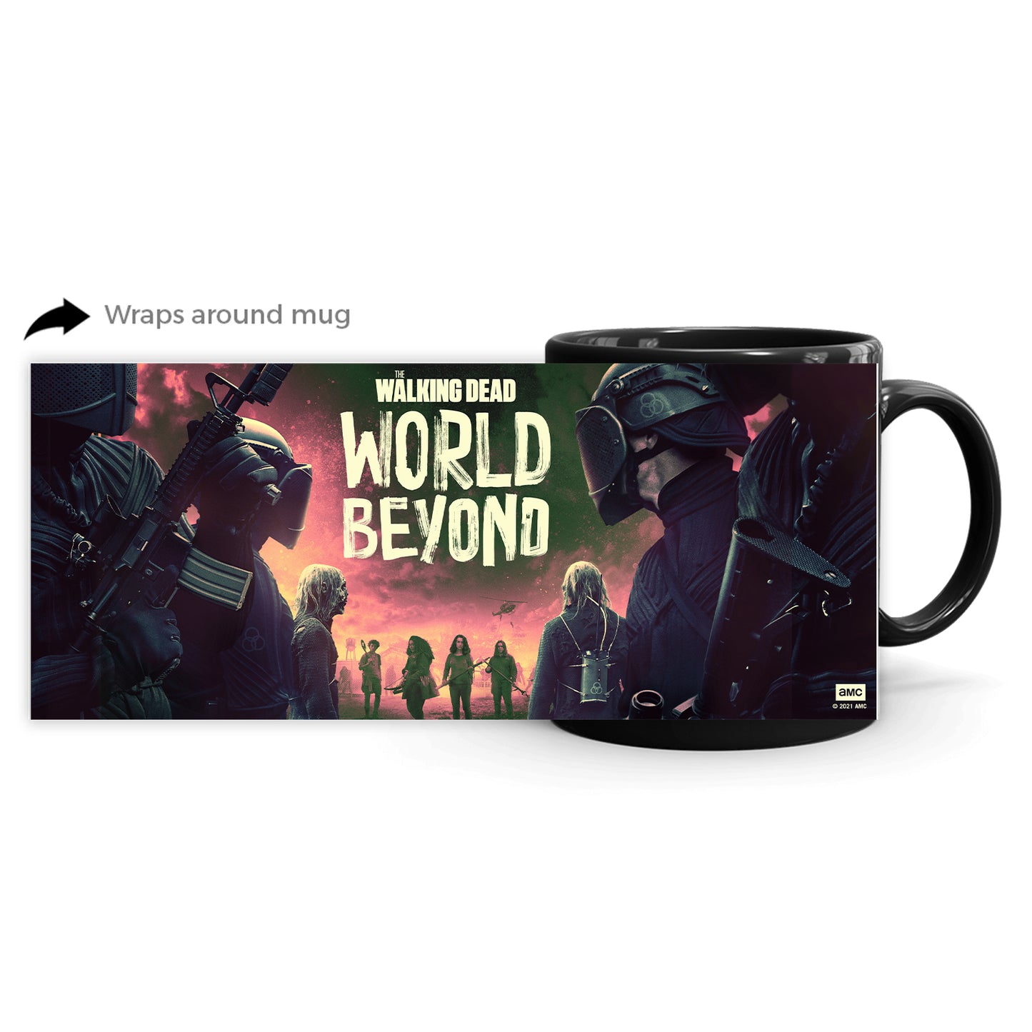 The Walking Dead: World Beyond Season 2 Key Art Black Mug