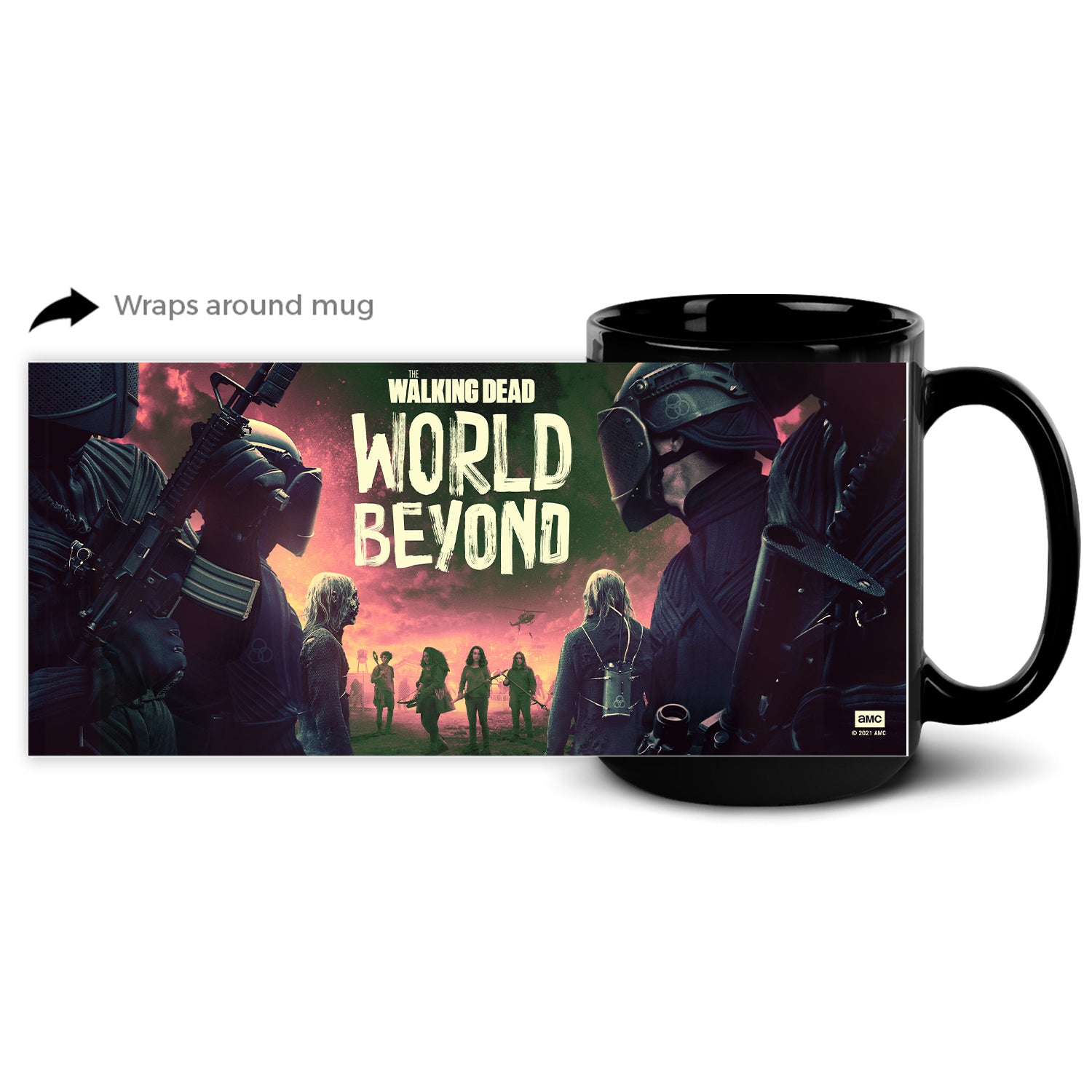 The Walking Dead: World Beyond Season 2 Key Art Black Mug