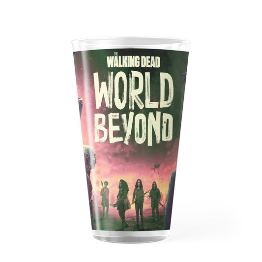 The Walking Dead: World Beyond Season 2 Key Art 17 oz Pint Glass