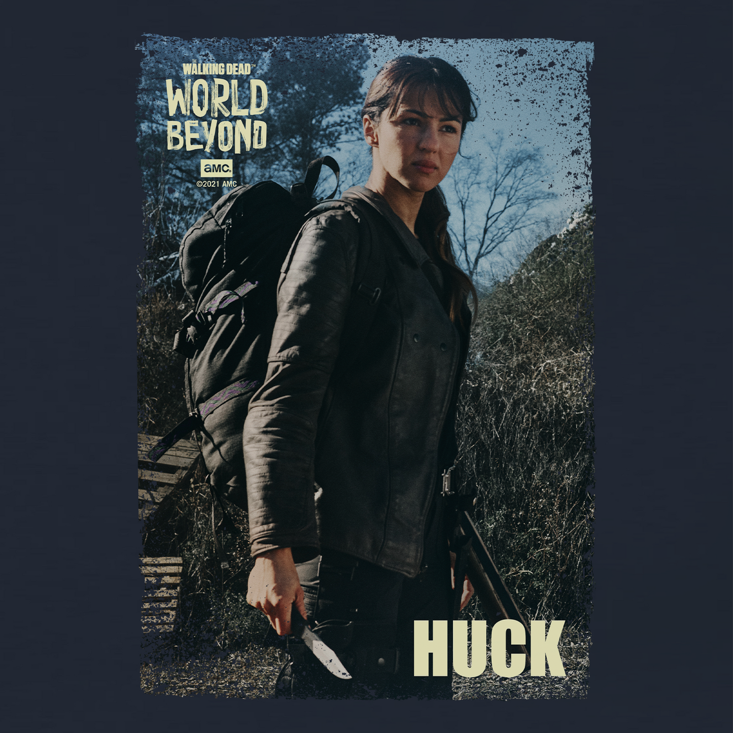 The Walking Dead: World Beyond Huck Adult Short Sleeve T-Shirt