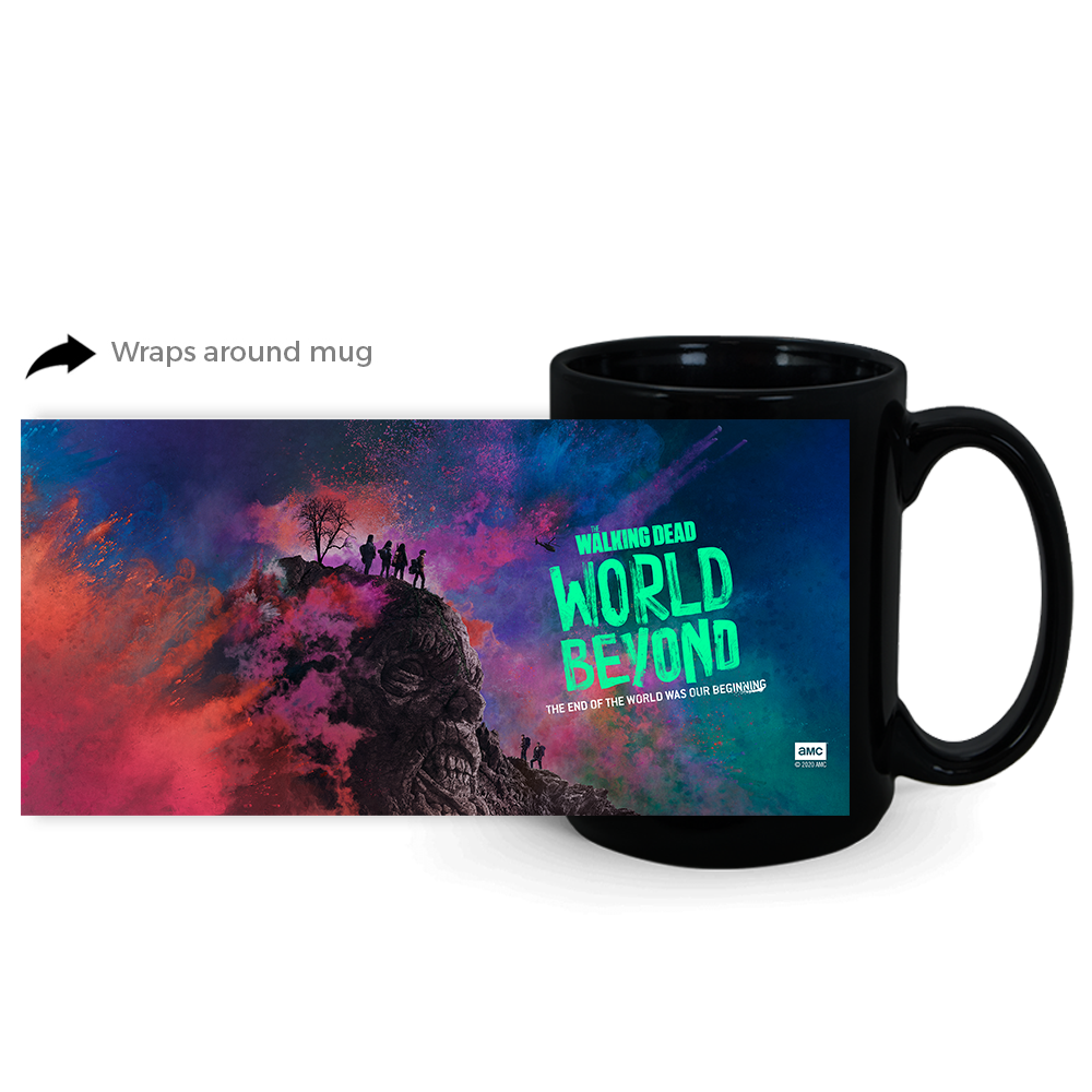 The Walking Dead: World Beyond Season 1 Art Black Mug