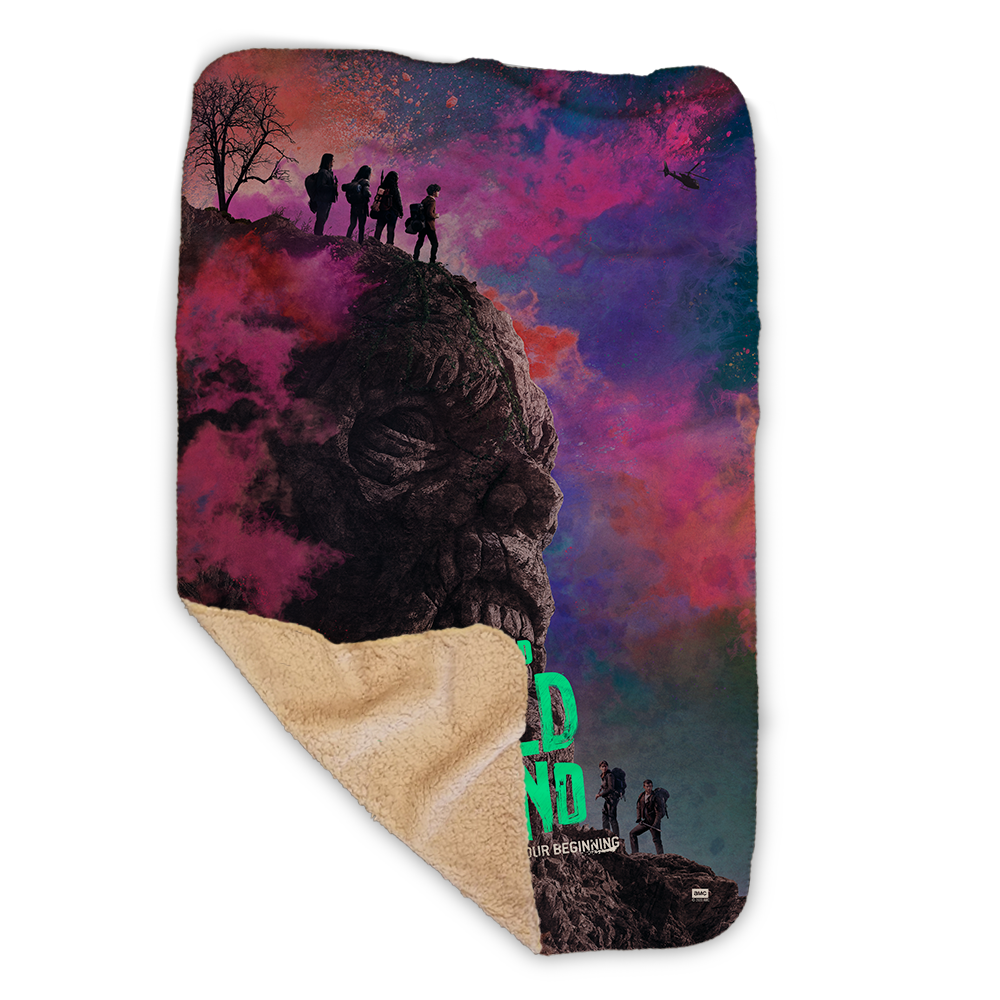 The Walking Dead: World Beyond Season 1 Art Sherpa Blanket