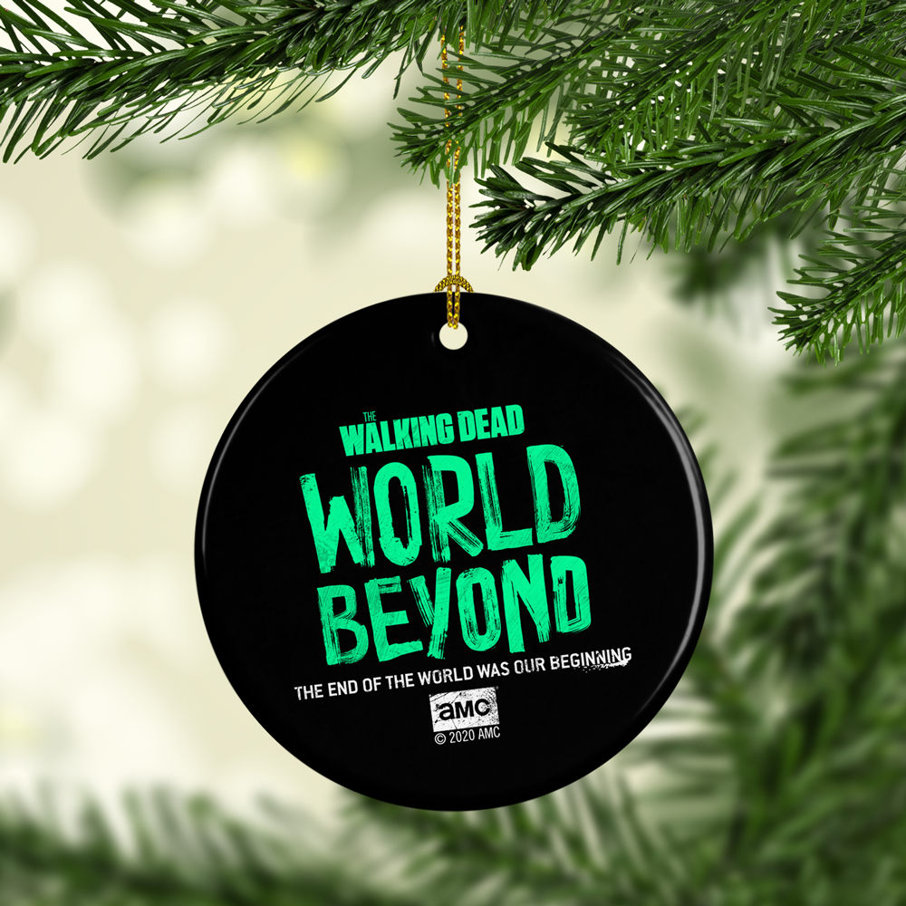 The Walking Dead: World Beyond Season 1 Logo Double-Sided Ornament