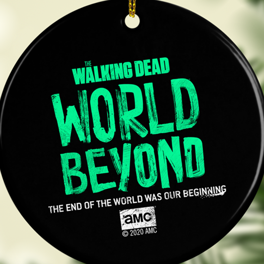 The Walking Dead: World Beyond Season 1 Logo Double-Sided Ornament