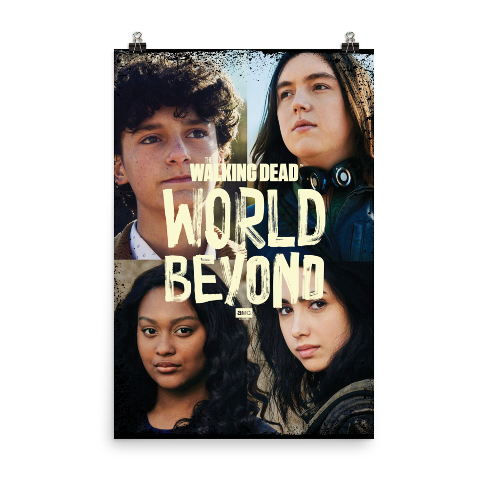 The Walking Dead: World Beyond Portrait Premium Satin Poster