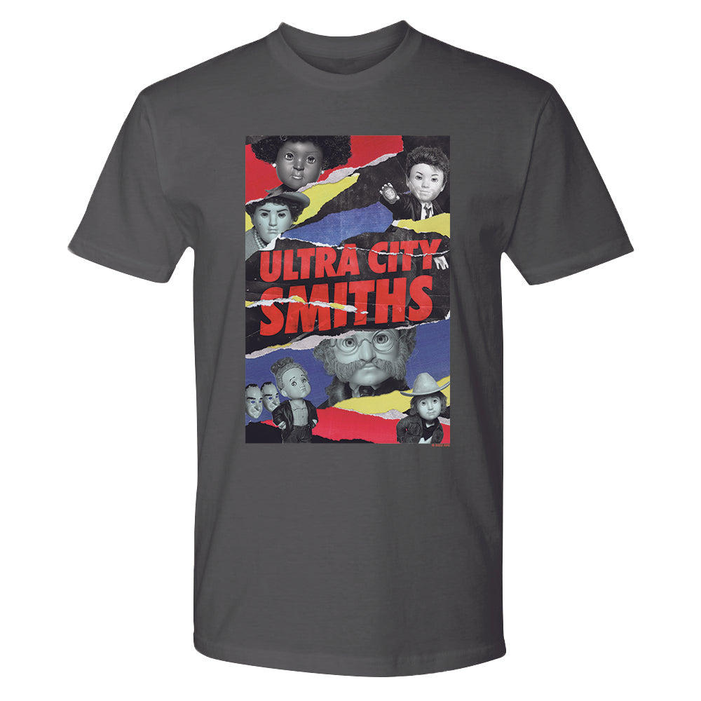 Ultra City Smiths Key Art Adult Short Sleeve T-Shirt