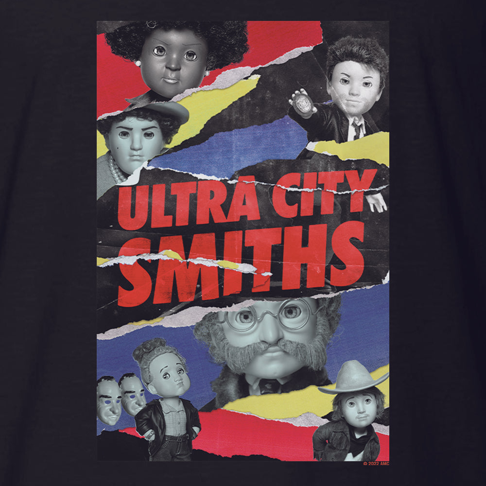 Ultra City Smiths Key Art Adult Short Sleeve T-Shirt